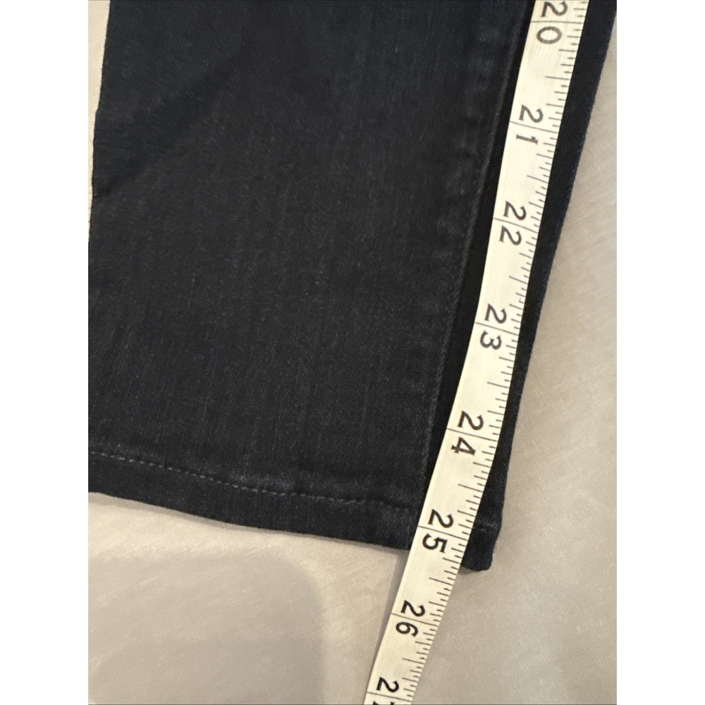 PAIGE Hoxton High Rise Ankle Petite Skinny Jeans Women's Size 26 Dark Indigo - Picture 6 of 9
